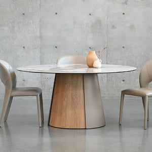 MB-GAIA DINING TABLE ROUND 63