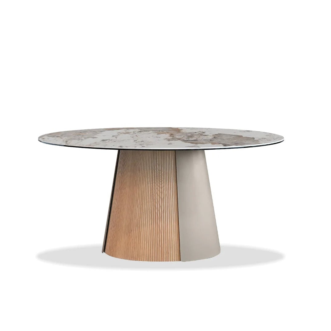 MB-GAIA DINING TABLE ROUND 63
