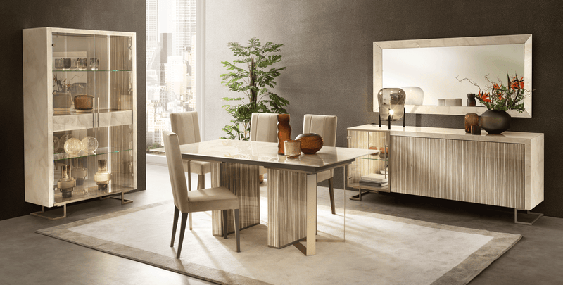 EF- Luce 4 Door Buffet w/ Mirror