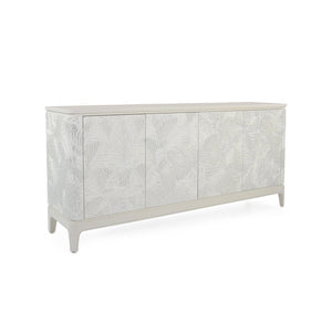 JR-IVORY PALMS FOUR-DOOR CREDENZA