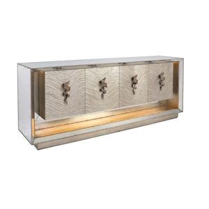 JR-MOON SHADOW FOUR-DOOR LIGHTED SIDEBOARD