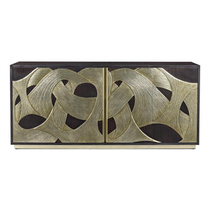 JR-INTERLACE FOUR-DOOR CREDENZA