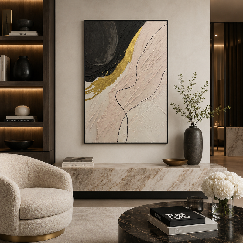 CR - GOLDEN DRIFT PAINTING