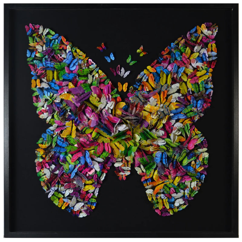 HF - PAPILLON FRAMED ART