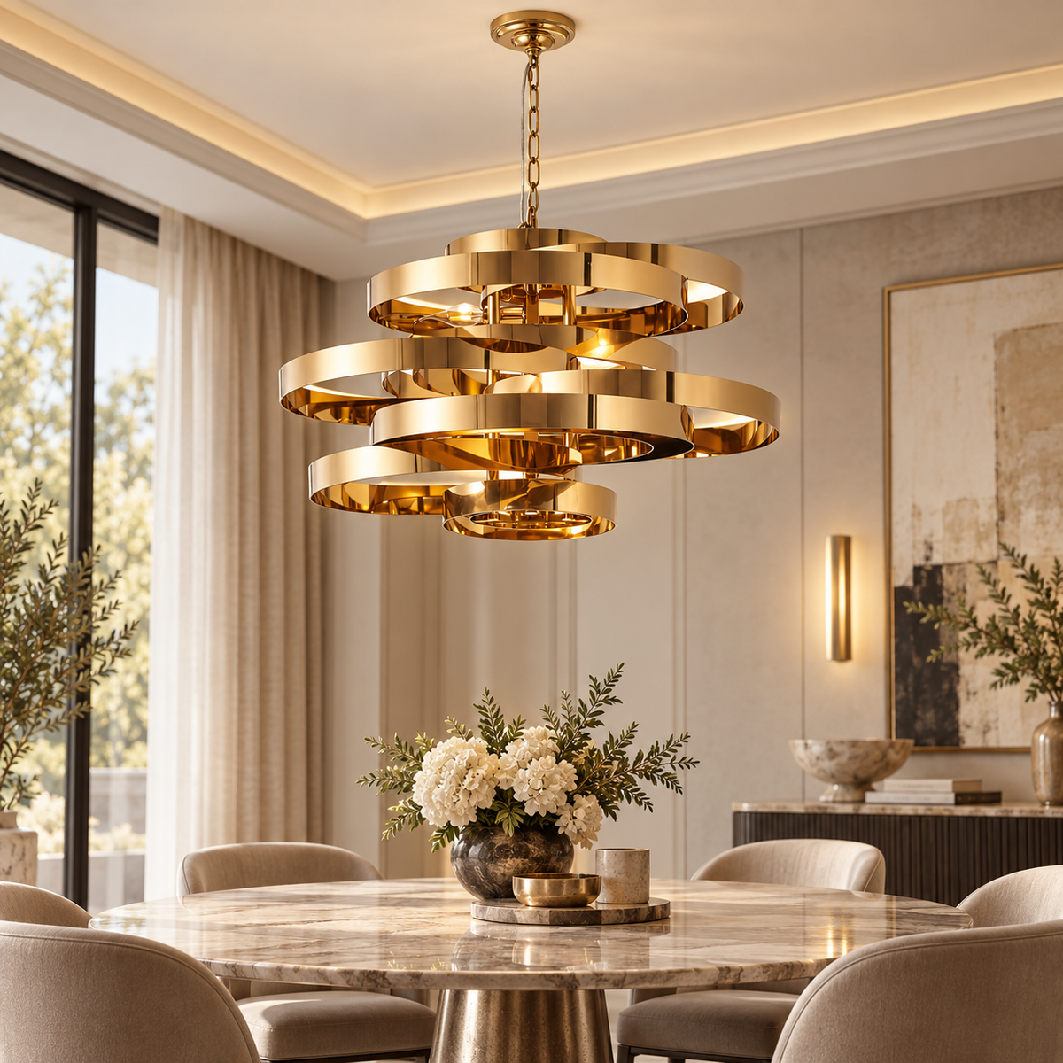 BT - KD165141-5 CHANDELIER