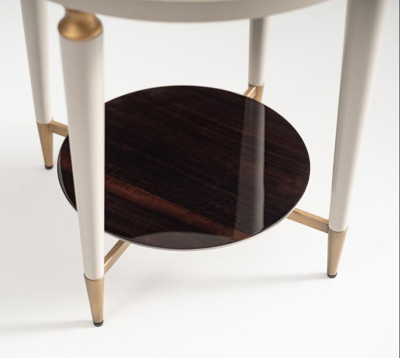 GB - ECRUE SIDE TABLE