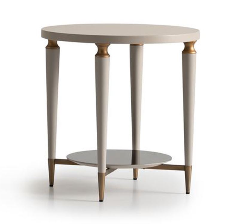 GB - ECRUE SIDE TABLE