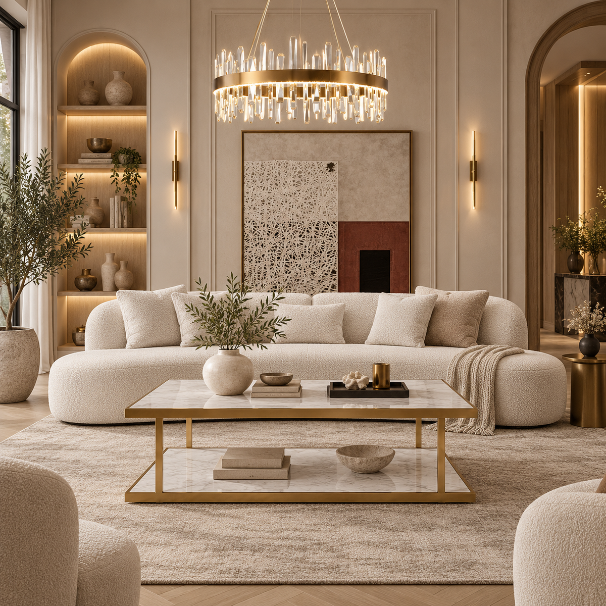 AJ - OVAL SOFA
