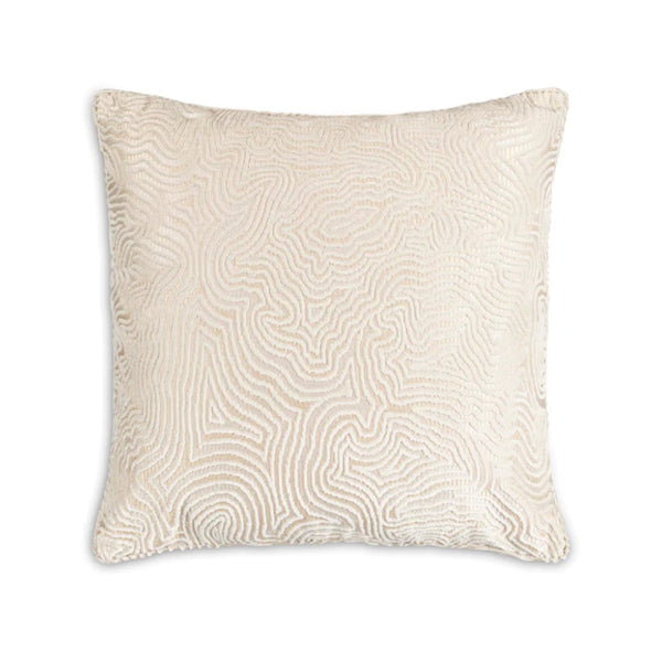 C9 - CASTLE HILL WAVE IVORY  PILLOW