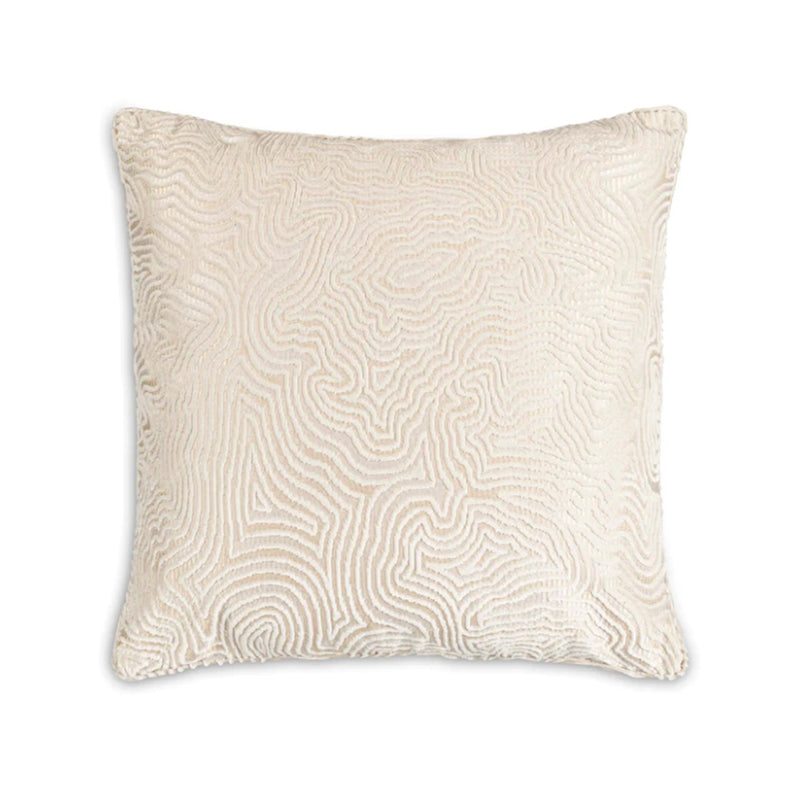 C9 - CASTLE HILL WAVE IVORY  PILLOW