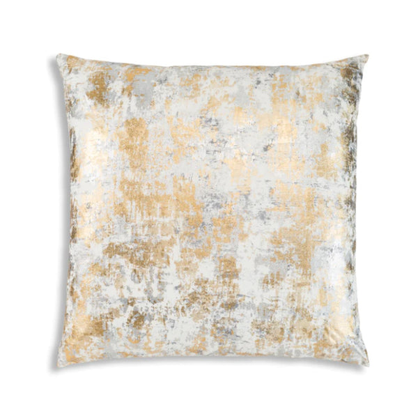 C9 - SONA GOLD SILVER SQUARE PILLOW