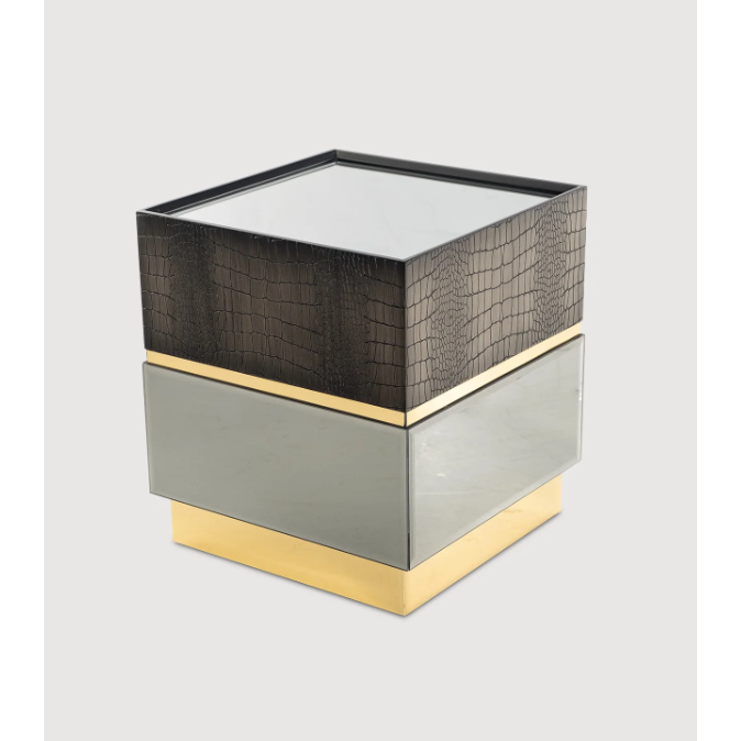 FF - IMPERIAL CROC SIDE TABLE