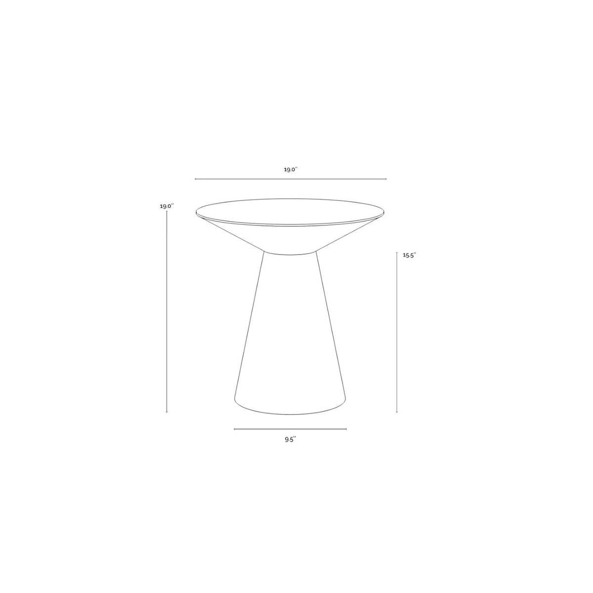 SP - CARMEL END TABLE