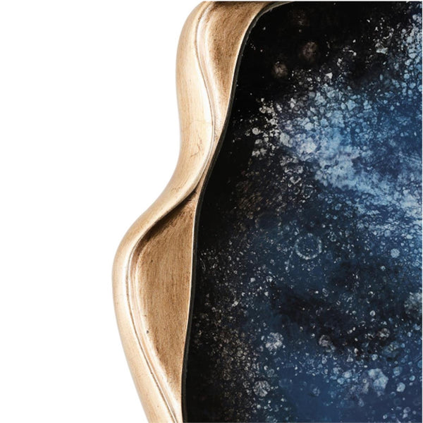 JR - DIRILLO MIRROR, TALL BLUE AGATE