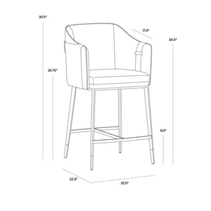 SP - CARTER COUNTER STOOL
