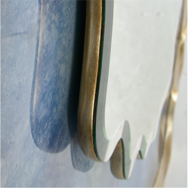 JR - DIRILLO MIRROR, BLUE AGATE