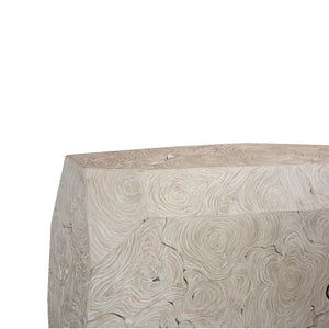 PC- PRISM CONSOLE TABLE, OAT FINISH