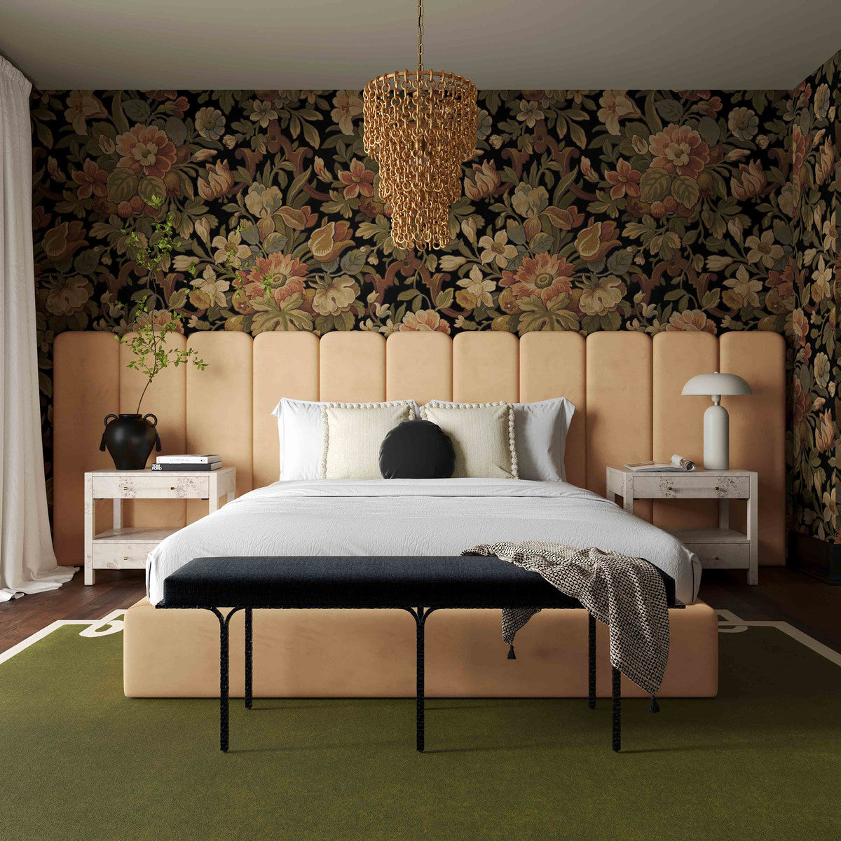 TV - PALANI BED w/ WINGS