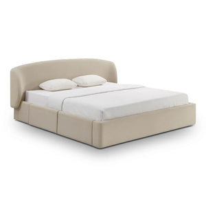 TV-COREY UPCYCLED PERFORMANCE LINEN STORAGE BED