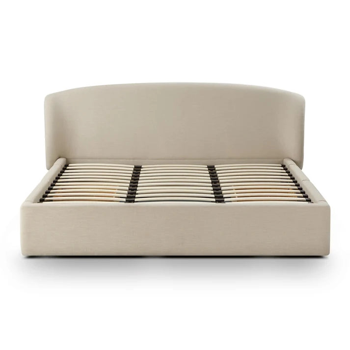 TV-COREY UPCYCLED PERFORMANCE LINEN STORAGE BED