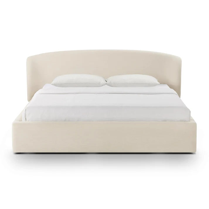 TV-COREY UPCYCLED PERFORMANCE LINEN STORAGE BED