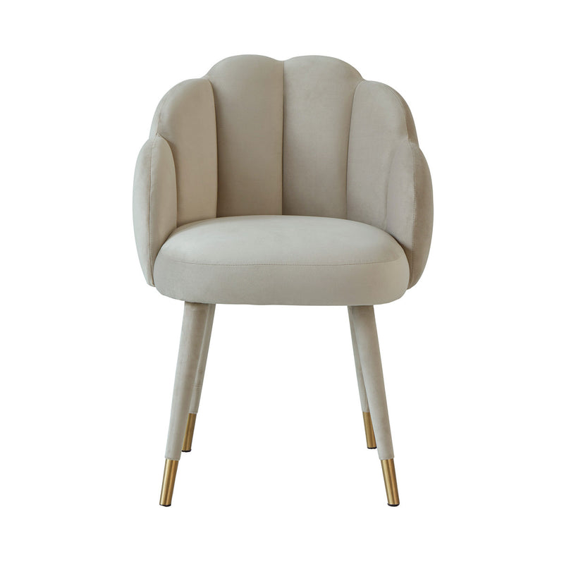 TV - GARDENIA VELVET DINING CHAIR