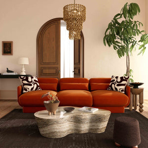 TV - AZALEA VELVET SOFA