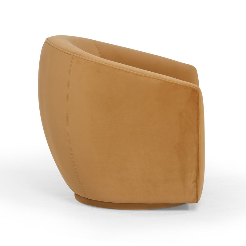 TV- Jordan Velvet Swivel Chair