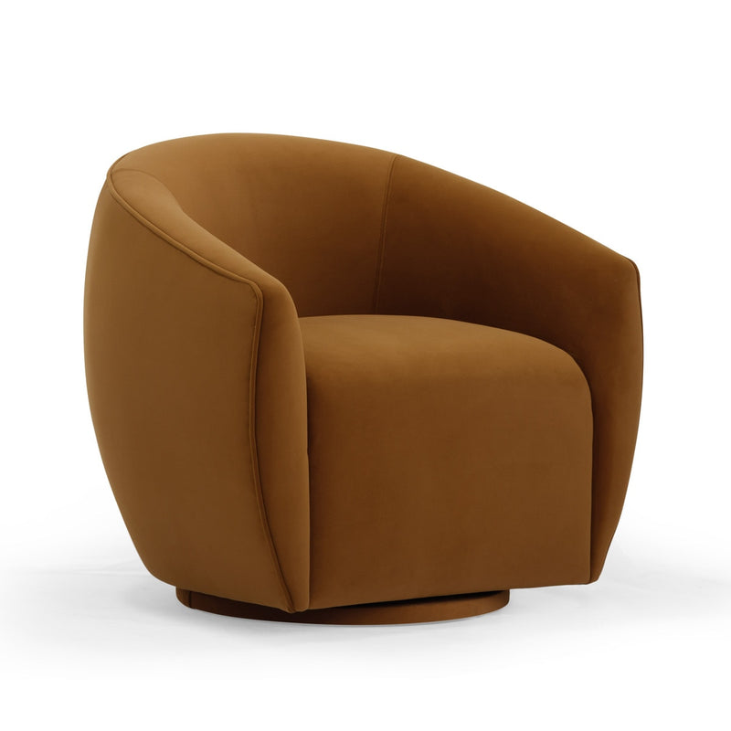 TV- Jordan Velvet Swivel Chair