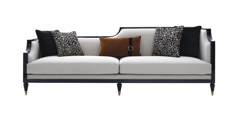 GB - MONACO 4 SEATER WOODEN SOFA