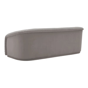 TV - YARA PLEATED VELVET SOFA