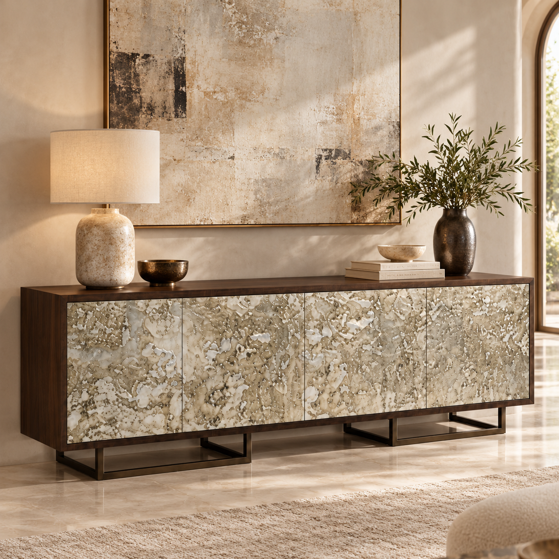 JR-IGNEA FIVE-DOOR SIDEBOARD