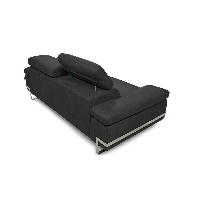 BL - AMANDA LEATHER LOVESEAT