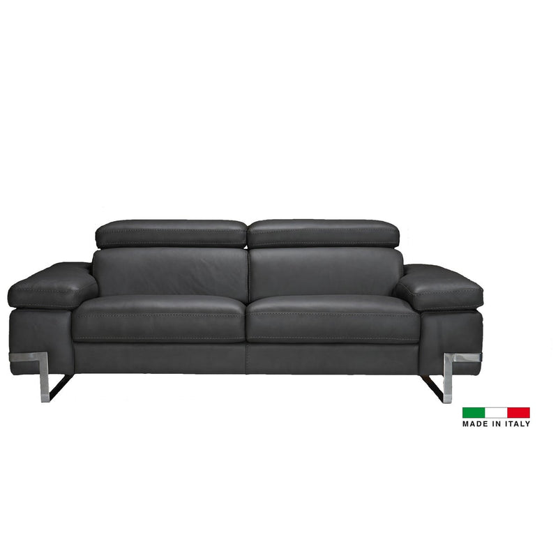 BL - AMANDA LEATHER LOVESEAT