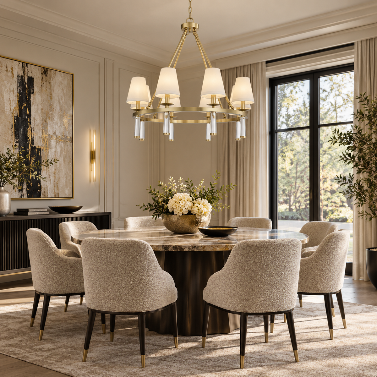 CW  - BAXTER CHANDELIER
