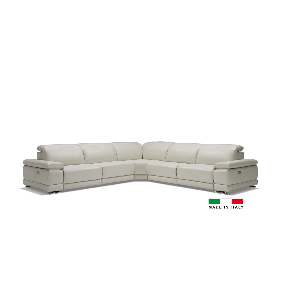 BL - ESCAPE LEATHER RECLINER SECTIONAL