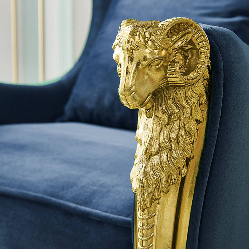 ZB - ZEUS WING BACK ACCENT CHAIR