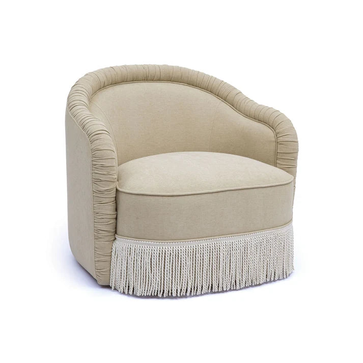 TV-PAMELA TASSELEDLOUNGE ACCENT CHAIR