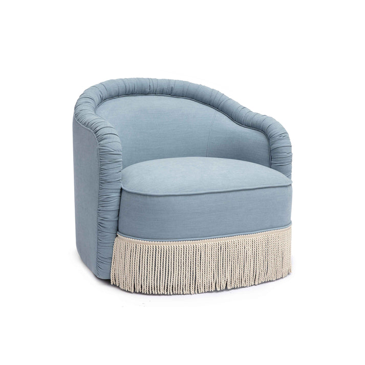 TV-PAMELA TASSELEDLOUNGE ACCENT CHAIR
