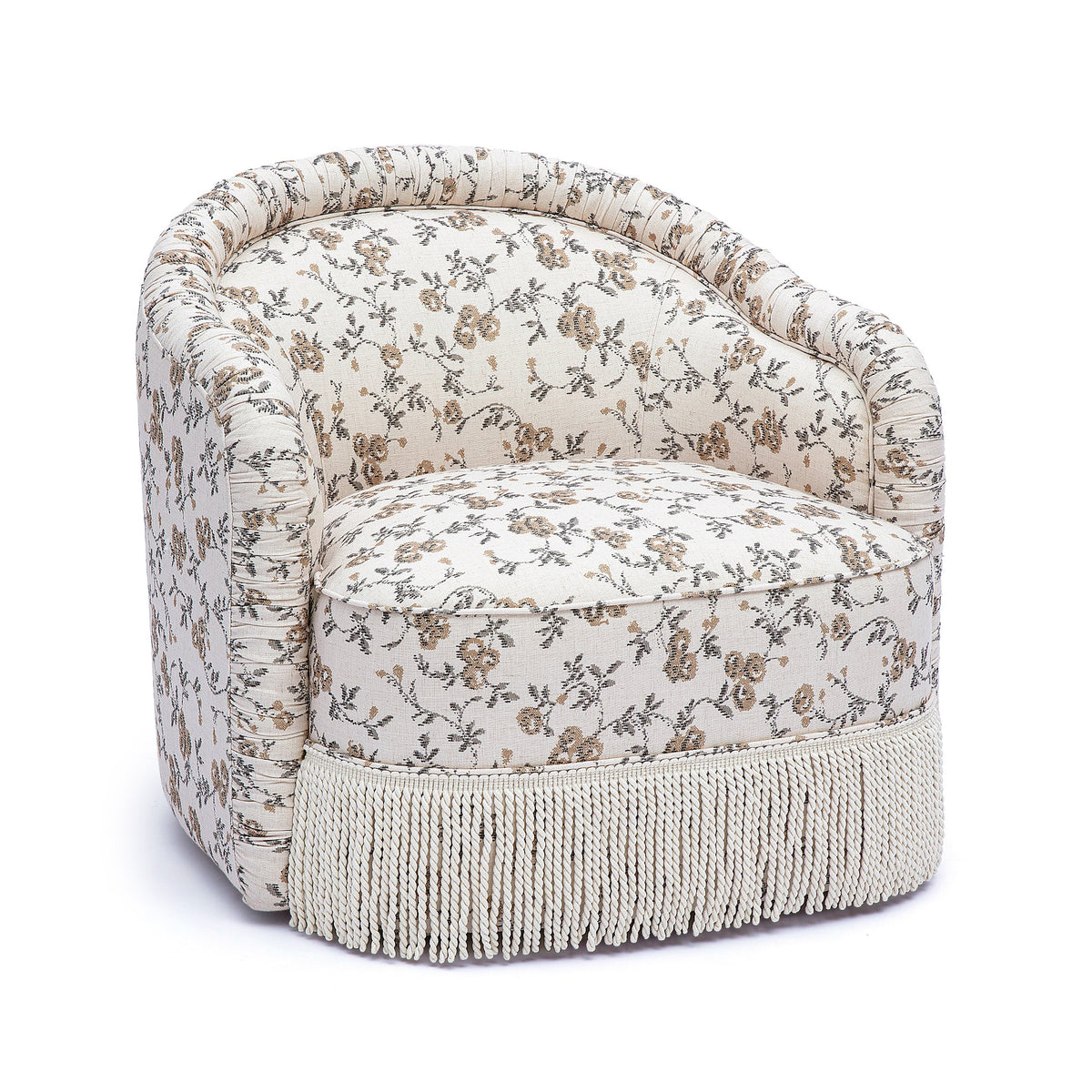 TV-PAMELA TASSELEDLOUNGE ACCENT CHAIR