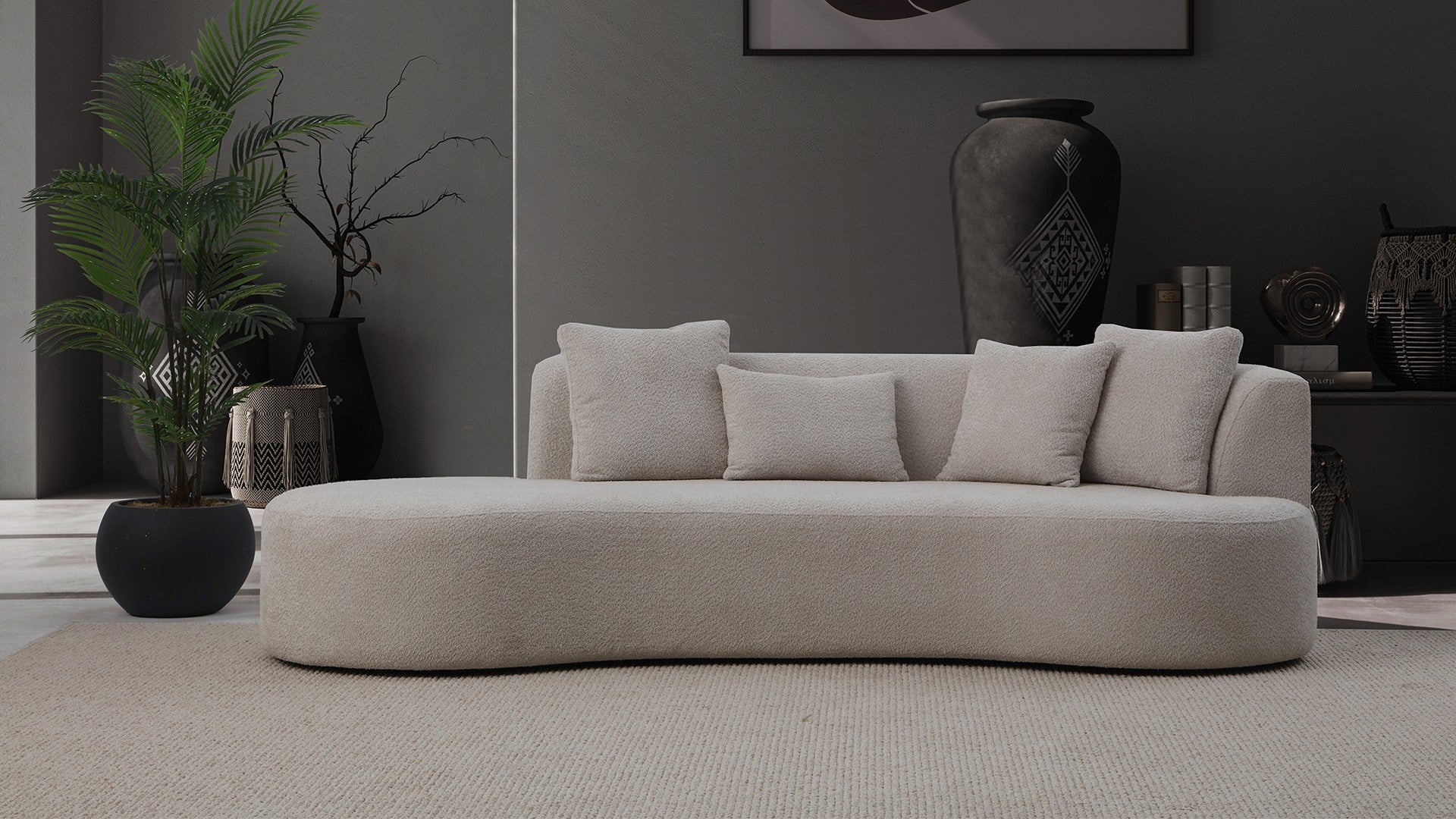 AJ - OVAL SOFA