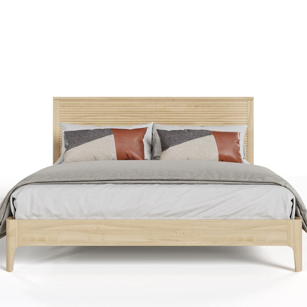 VG -MODREST SEATTLE- MODERN NATURAL OAK BEDROOM SET