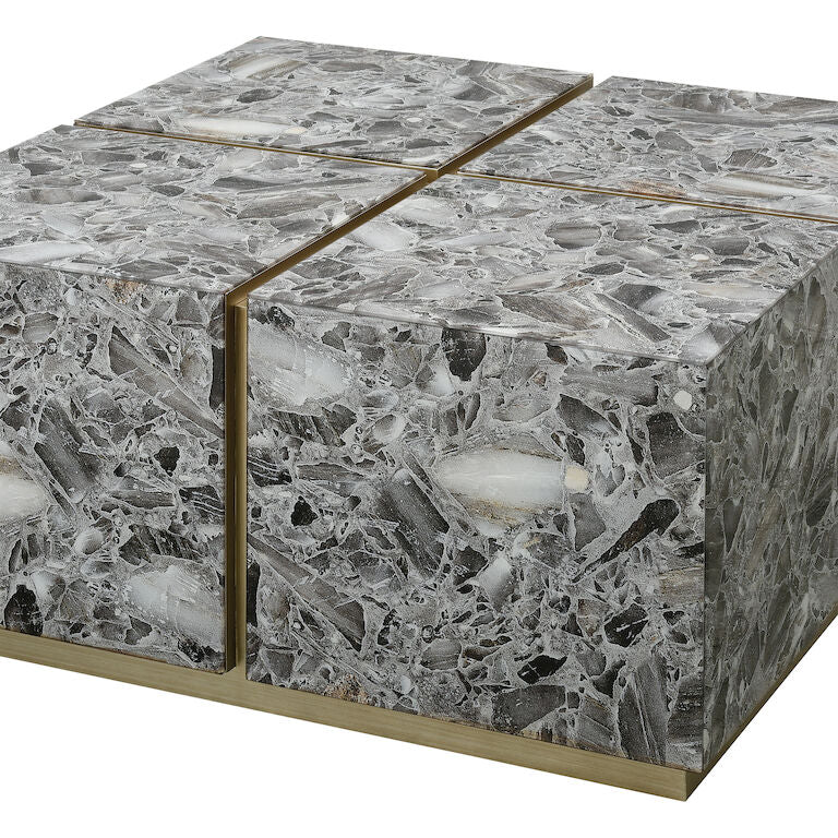 EK - CRYSTALLINE COFFEE TABLE