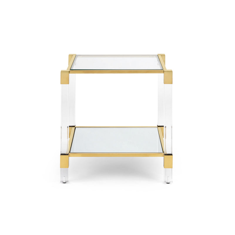 CR - CRYSTAL SIDE TABLE