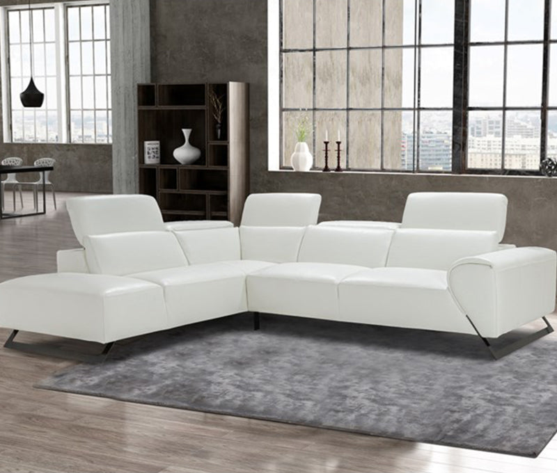 BL - RICCI ITALIAN LEATHER SECTIONAL