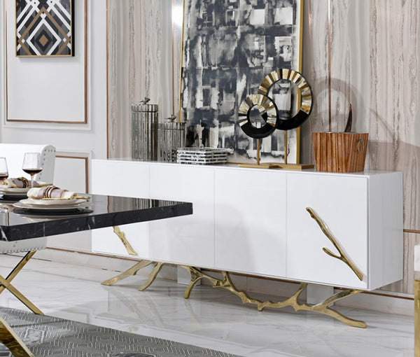 VG - LEGEND WHITE AND GOLD BUFFET