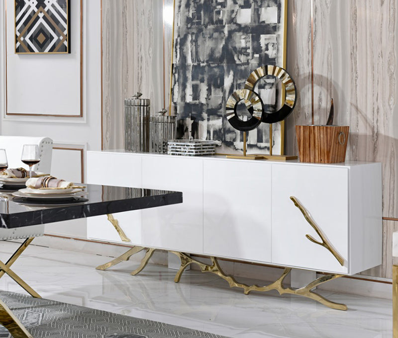 VG - LEGEND WHITE AND GOLD BUFFET