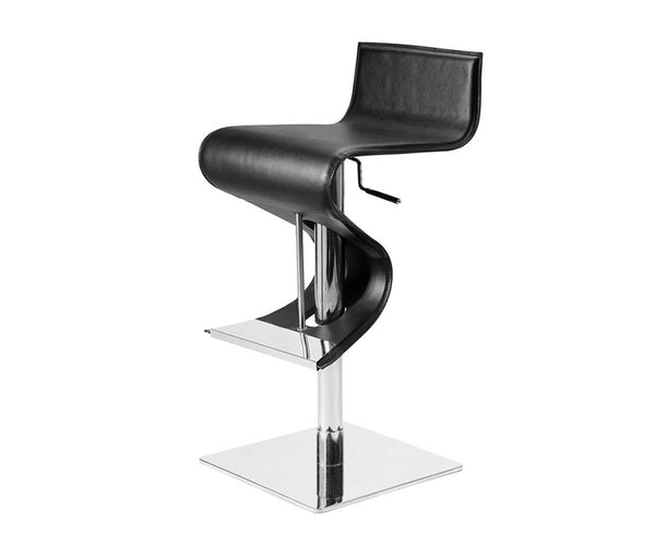 NV - PORTLAND ADJUSTABLE BLACK COUNTER STOOL