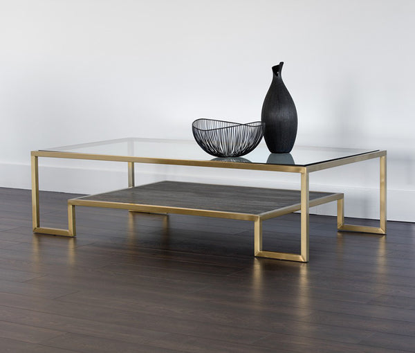 SP  - CARVER RECTANGULAR COFFEE TABLE