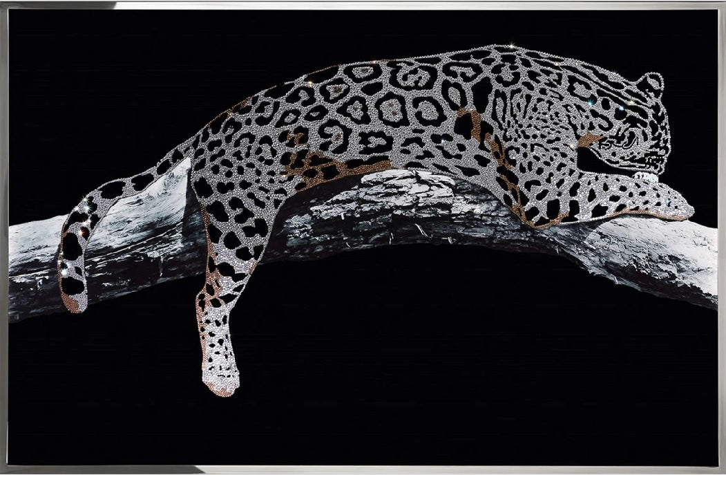 NC - LEOPARD WALL ART